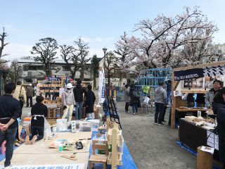 木と触れ合うイベント「The 深川 ウッドフェス」。たくさんの方にご来場いただきました。