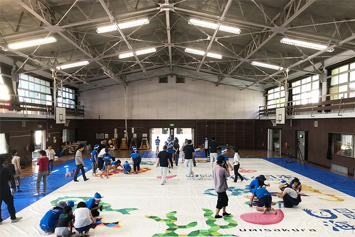 「釘の無い海の家プロジェクト」への参加