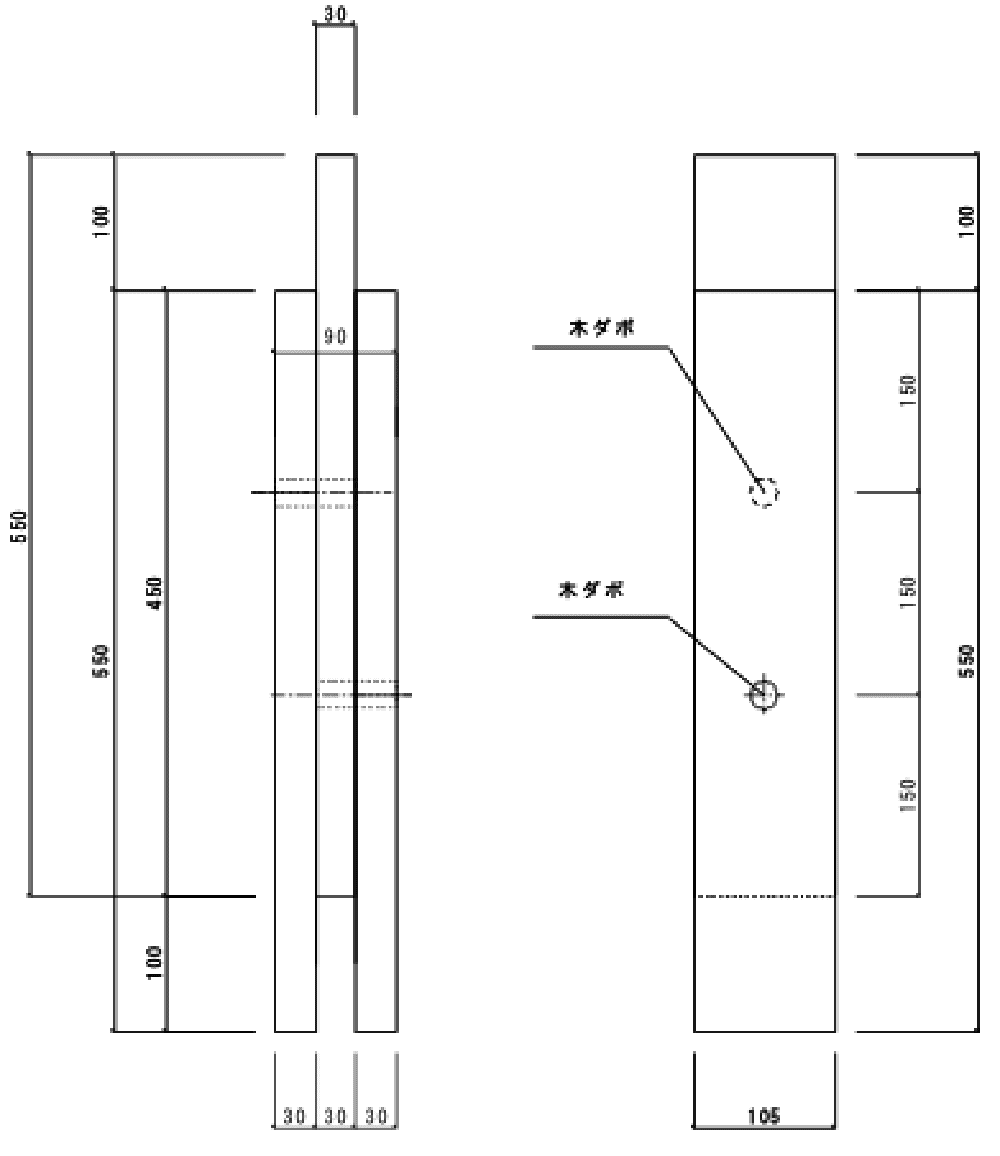 図1 試験体A 姿図