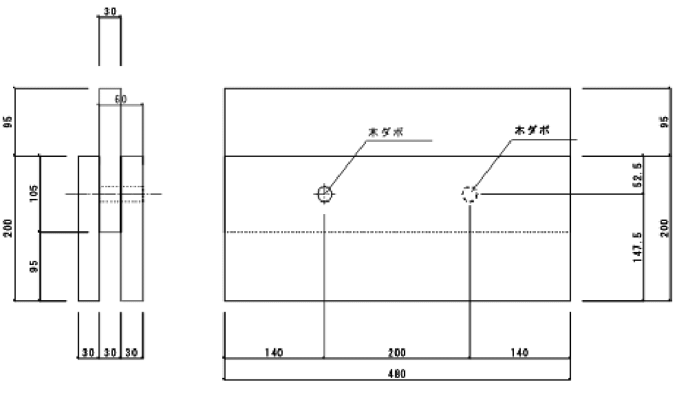 図2 試験体B 姿図