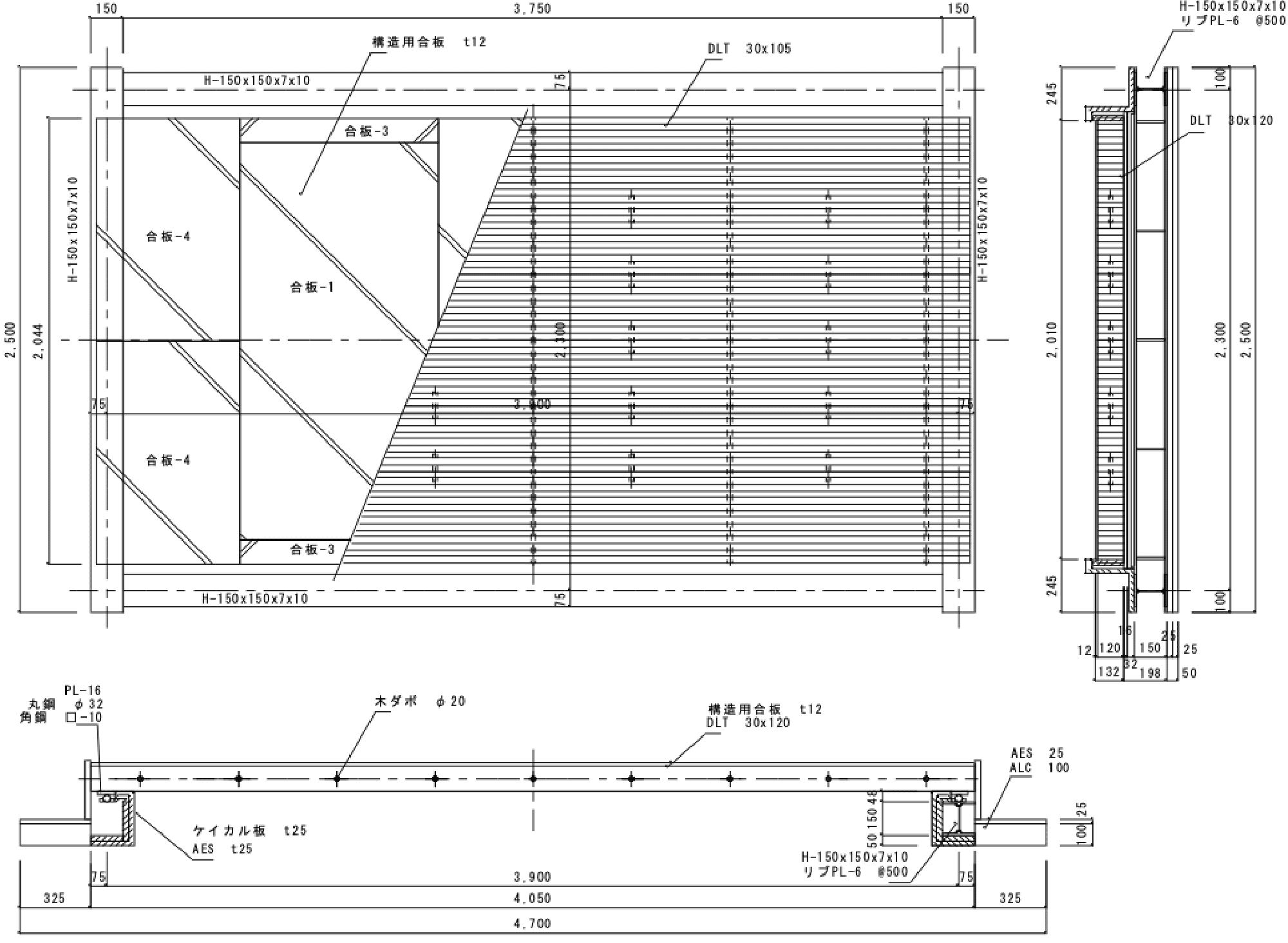 図19 試験体 DLT姿図