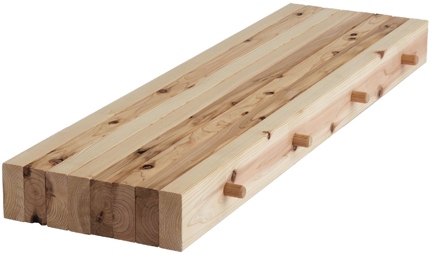 DLT(Dowel Laminated timber）